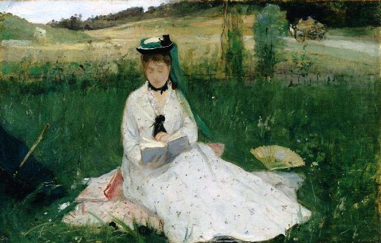 Berthe Morisot Reading, china oil painting image